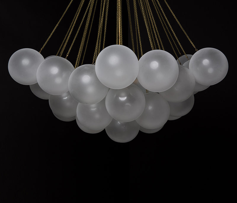 unique bubble chandelier