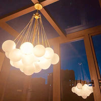 Thumbnail for unique bubble chandelier