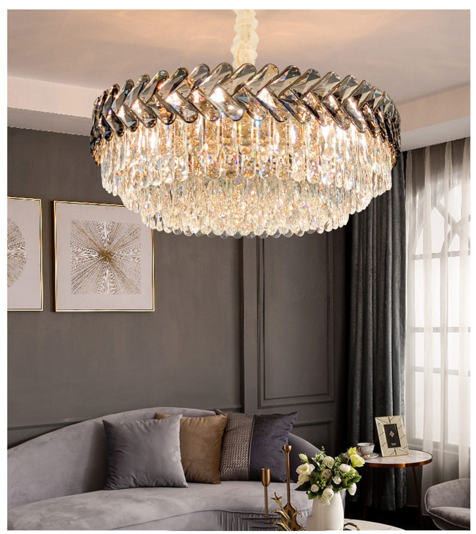 real crystal chandelier 