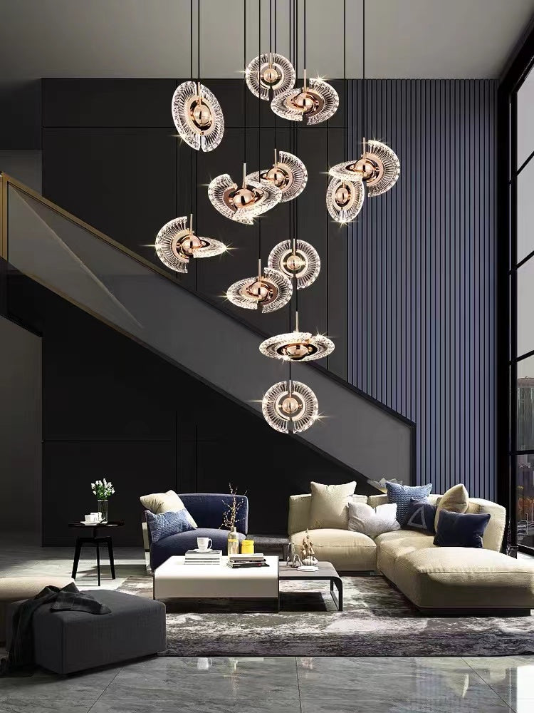 bubble chandeliers