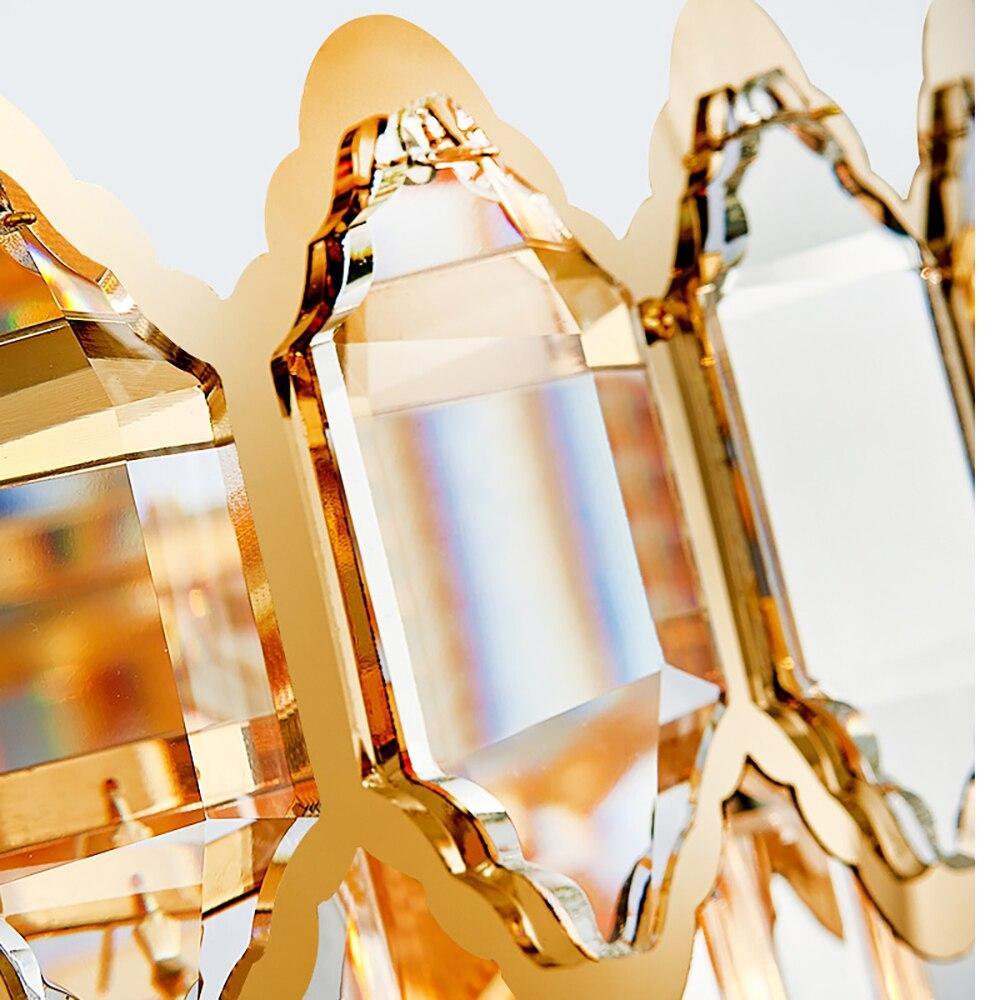 hanging crystal lights