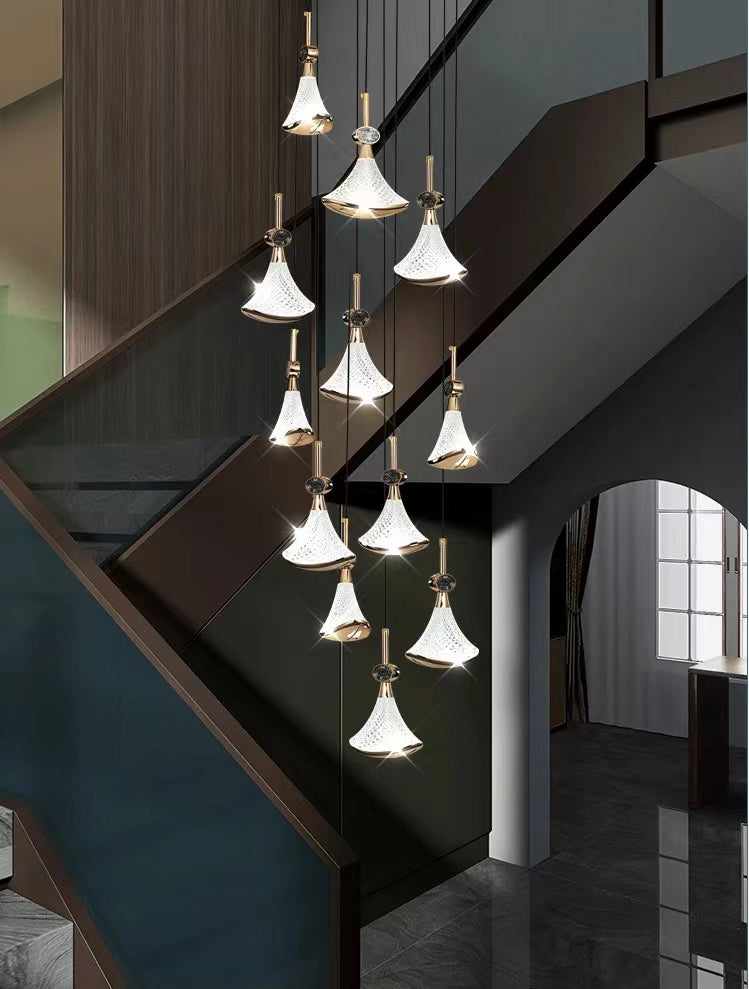 gold crystal chandelier