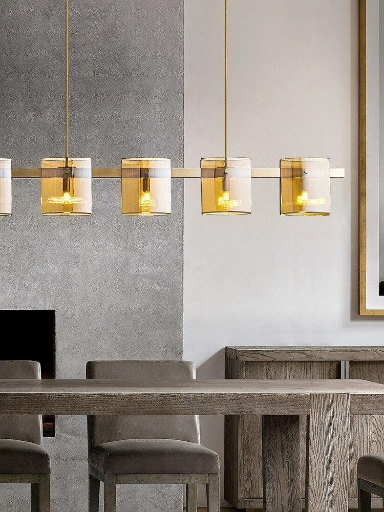 Simple Bar Chandelier