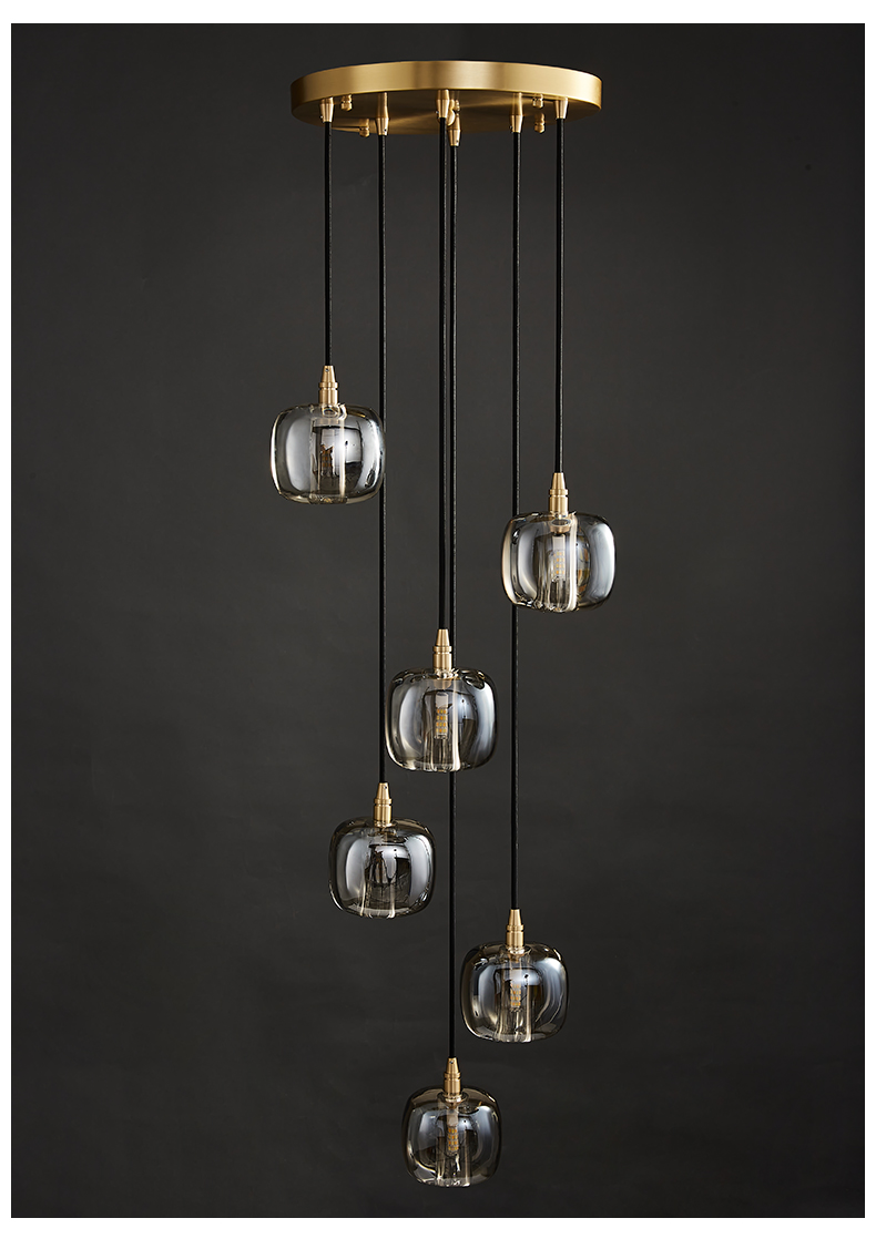 unique bubble chandelier