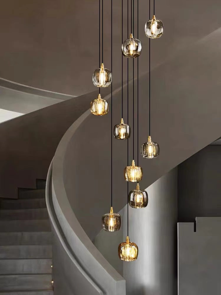 round crystal chandelier