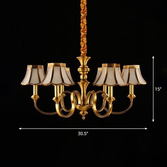mid century modern chandelier