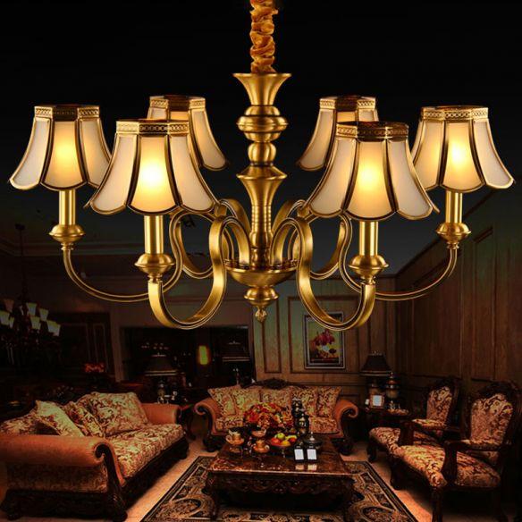 vintage crystal chandelier