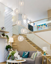 Thumbnail for Wave Ball Simple Light Luxury Chandelier