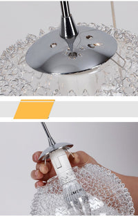 Thumbnail for Wave Ball Simple Light Chandelier Staircase Pendant