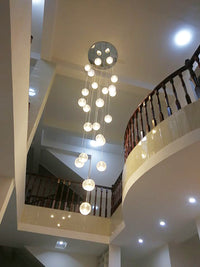 Thumbnail for Wave Ball Simple Light Luxury Chandelier