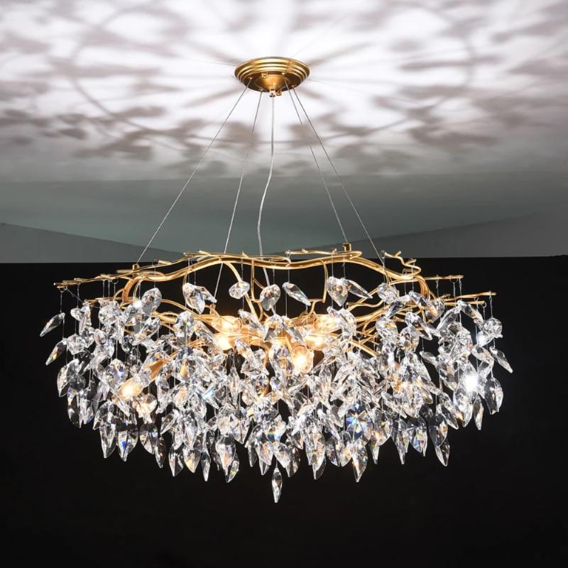 crystal pendant lights