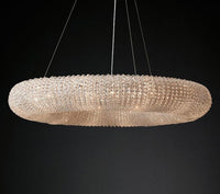 Thumbnail for Antique French Halo Crystal Chandelier