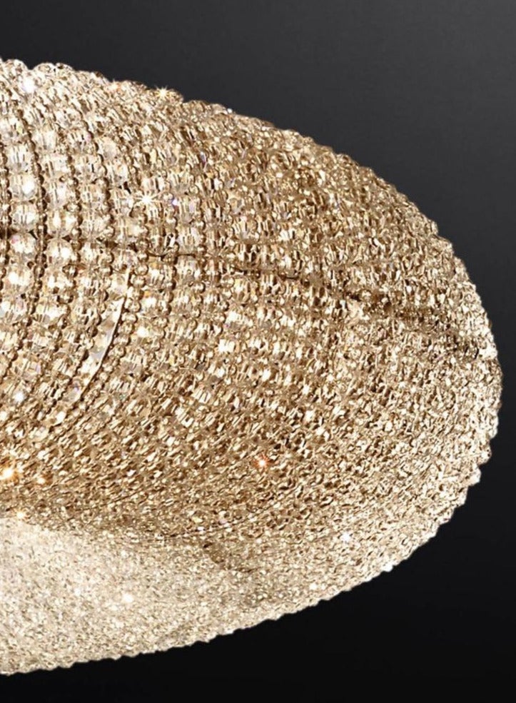 hanging crystal lights