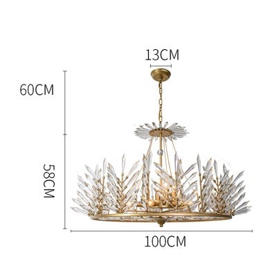 chandelier crystals