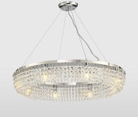 Thumbnail for crystal pendant light