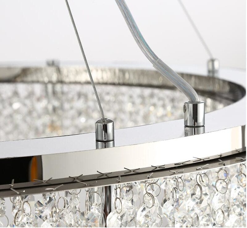 modern crystal pendant lights