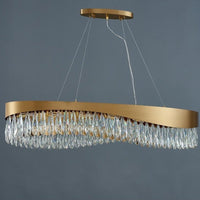 Thumbnail for round crystal chandelier