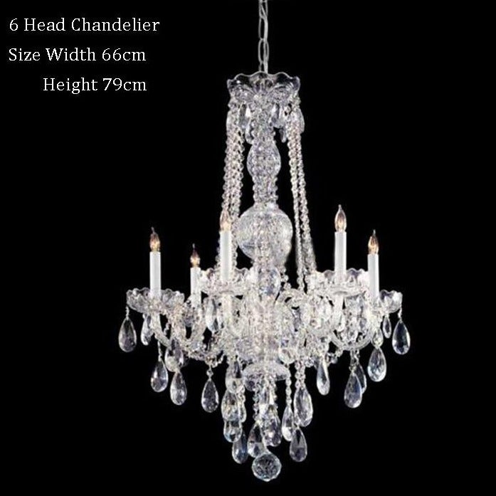 crystal chandeliers