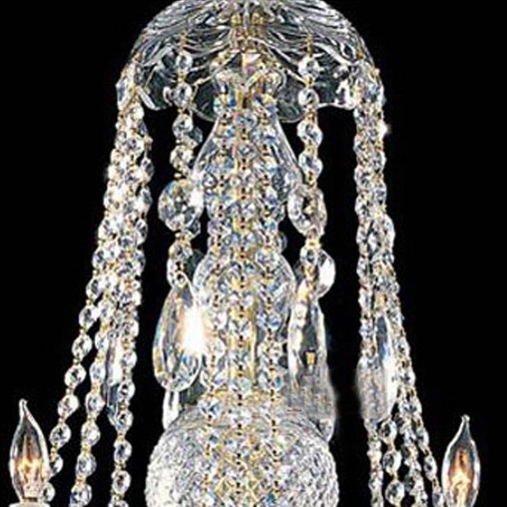 hanging crystal lights