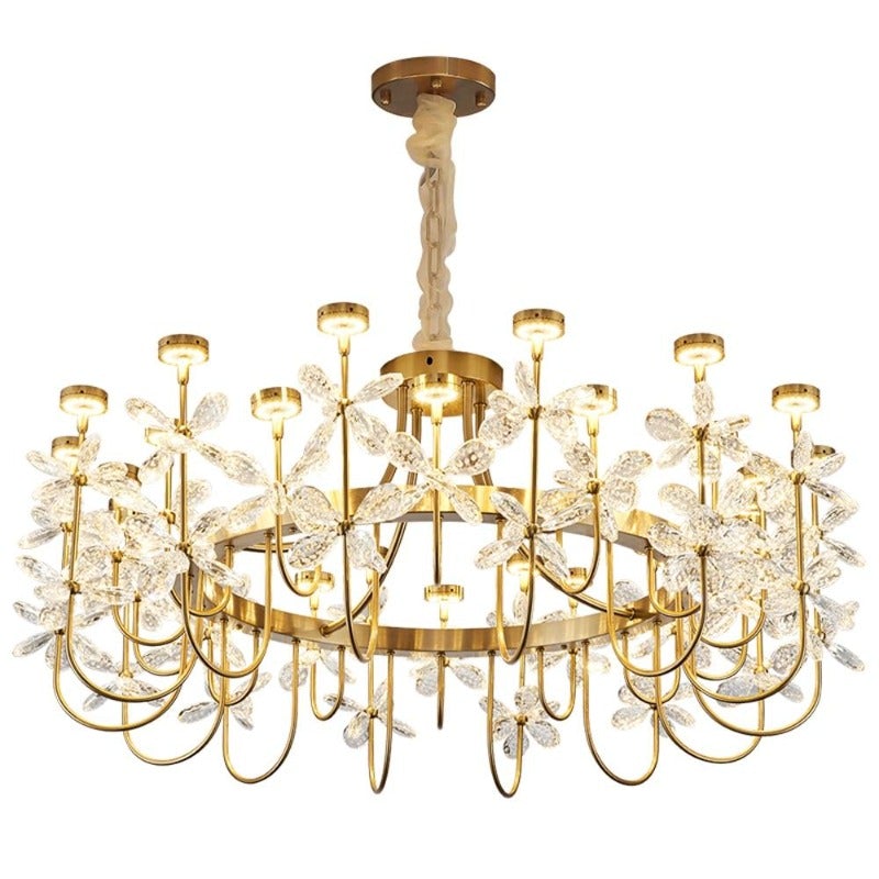 crystal pendant lights