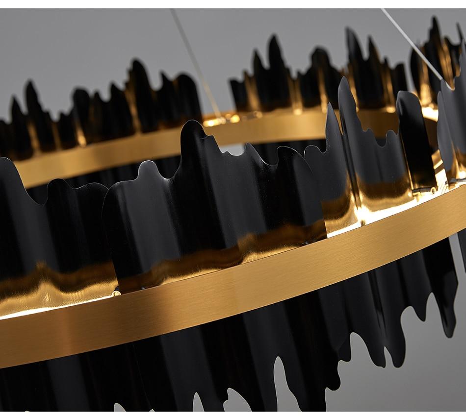 simple brass chandelier