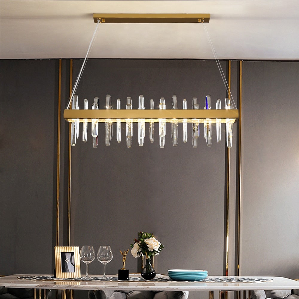crystal chandeliers