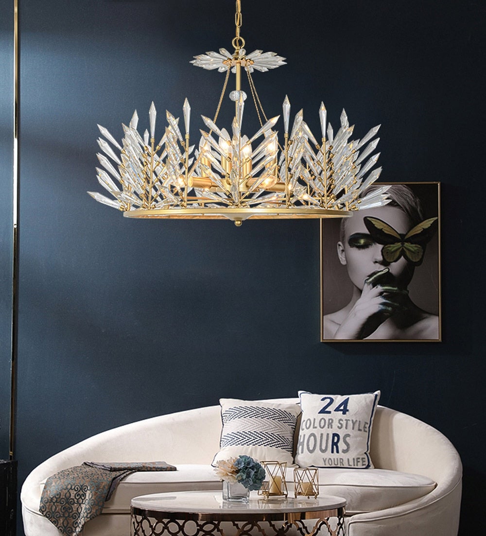 crystal pendant lighting