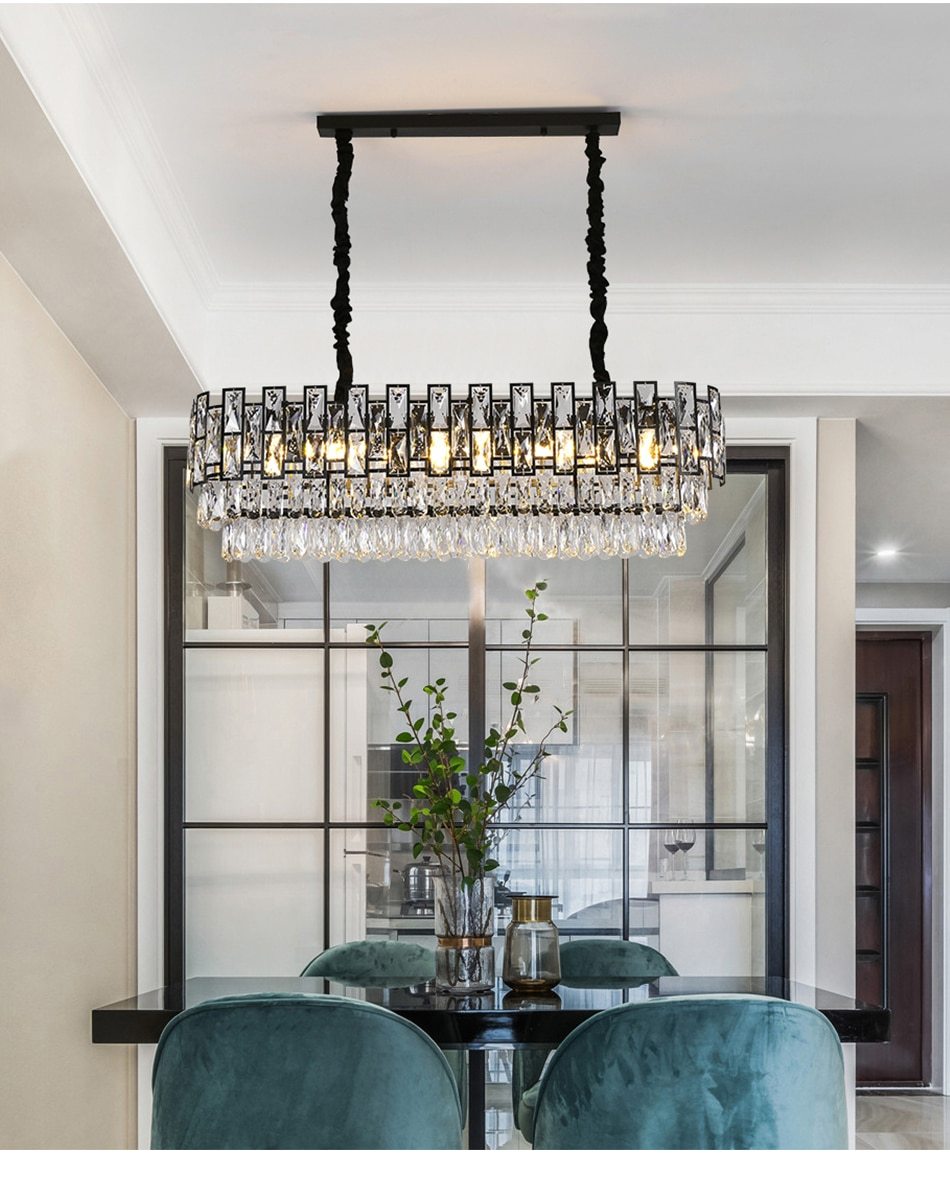 crystal chandeliers for dining room 