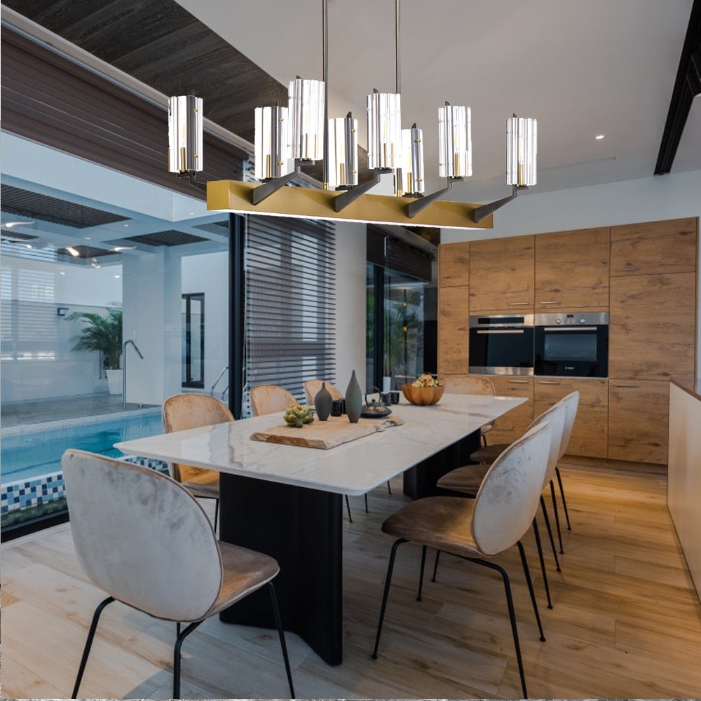crystal chandeliers