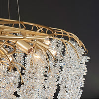 Thumbnail for meteors crystal chandelier lightin