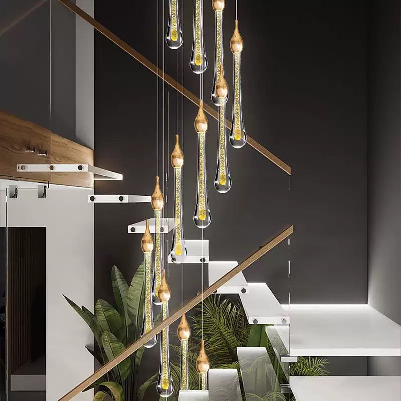 Adding personality to staircase lighting