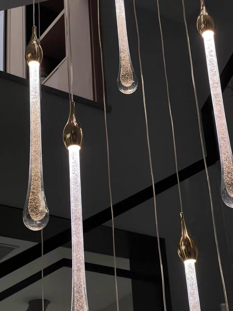 Stylish lighting solution for stairs