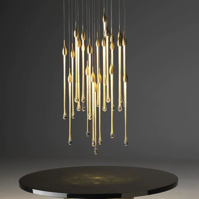 Modern lighting solution for staircase decor