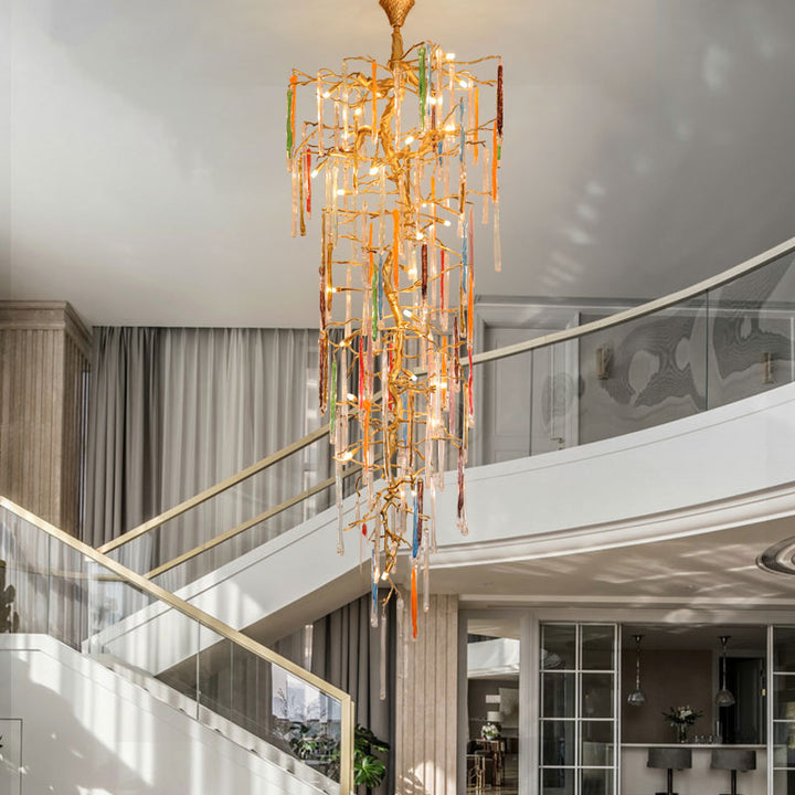 large crystal chandelier for dining room