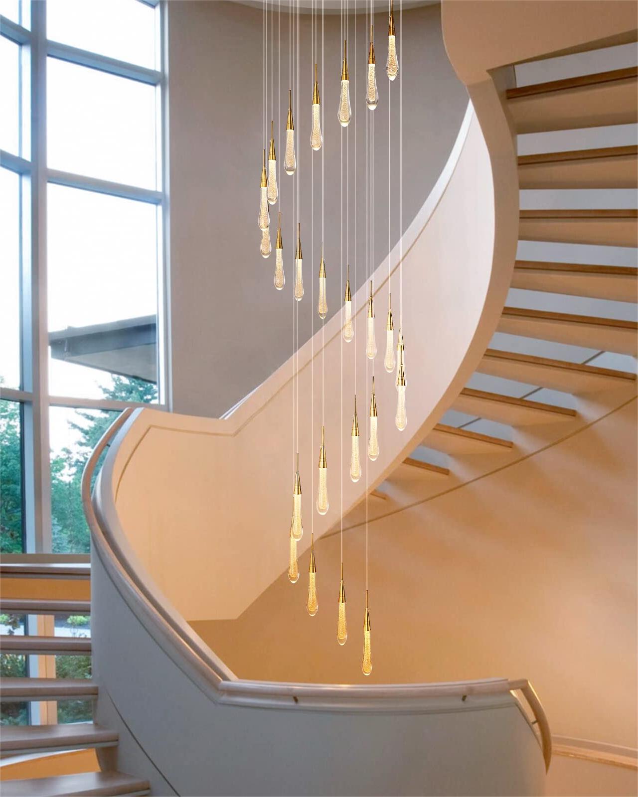 Illuminating staircases with timeless beauty