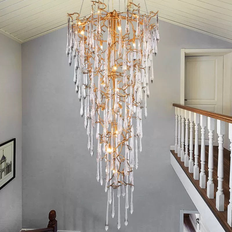 grand chandelier for multi-story spaces