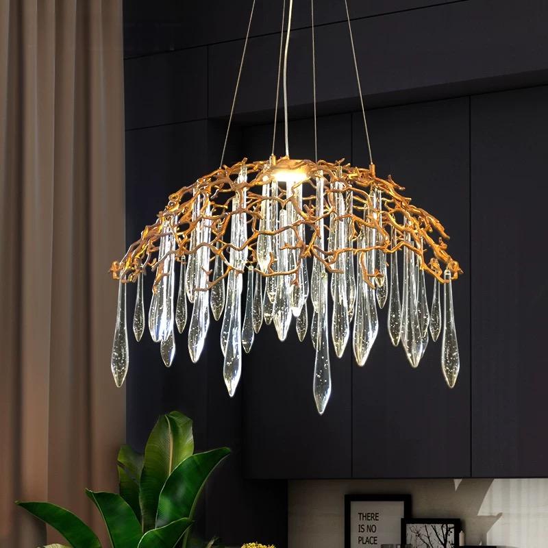 luxury chandelier with modern design