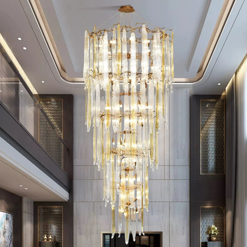 foyer chandelier modern