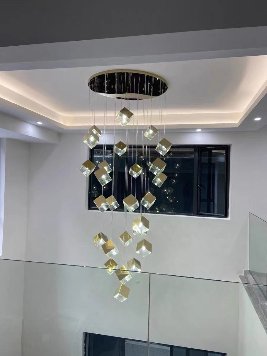 foyer chandelier modern