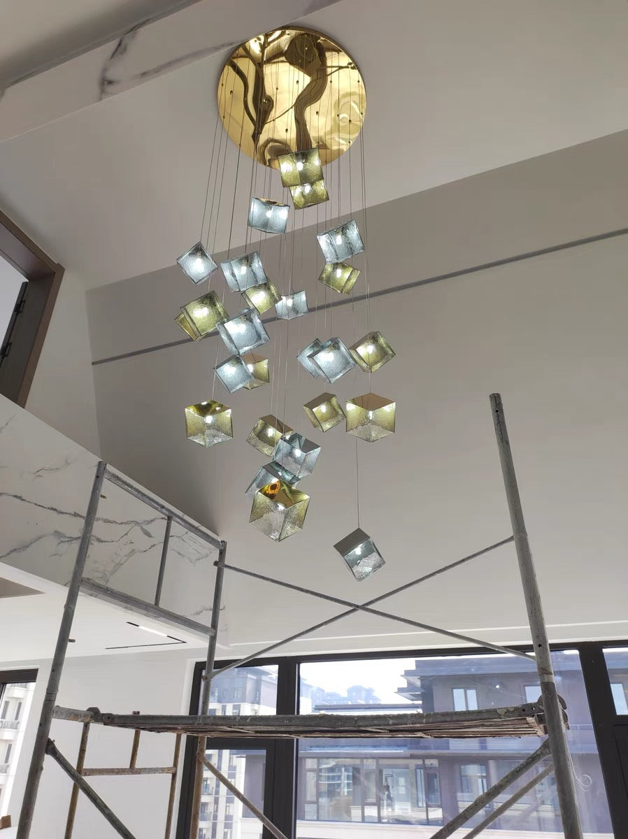 foyer chandelier modern