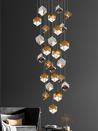 Thumbnail for glass pendant light