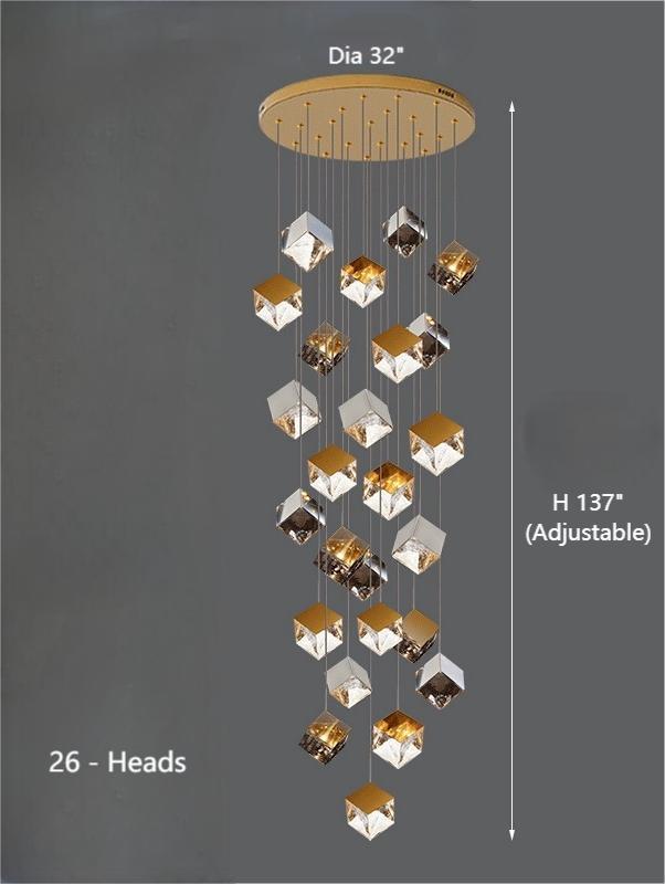 commercial modern chandelier