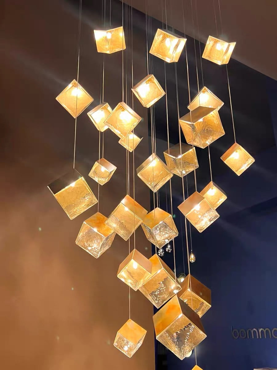 Modern chandelier for commercial use