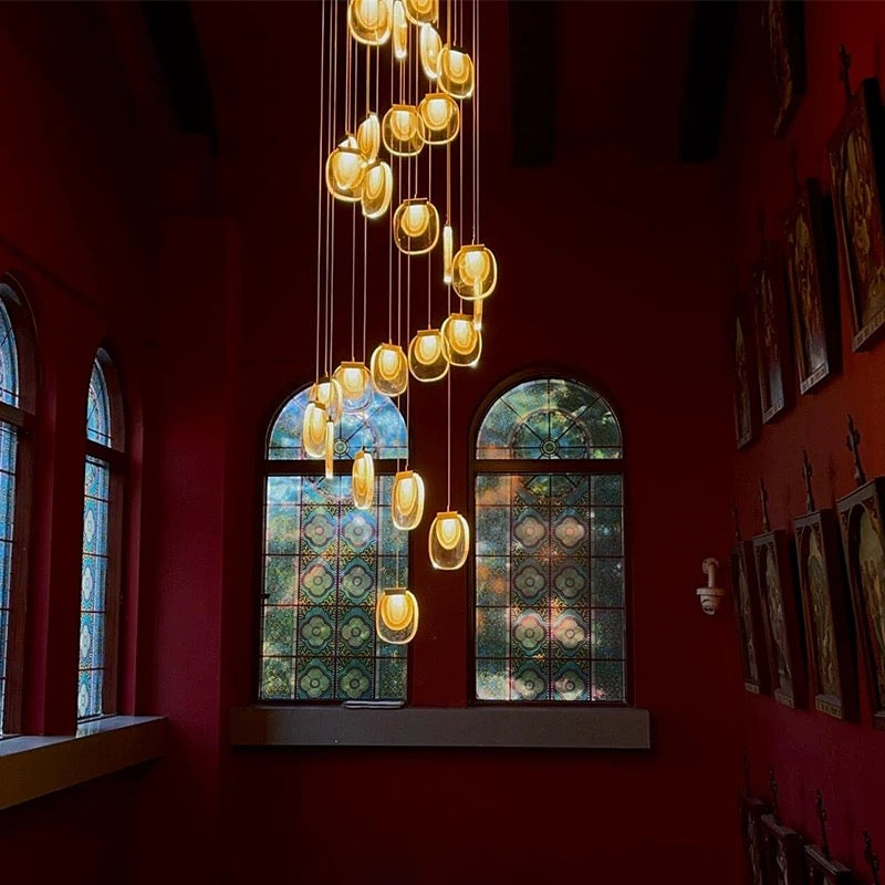 foyer chandelier modern