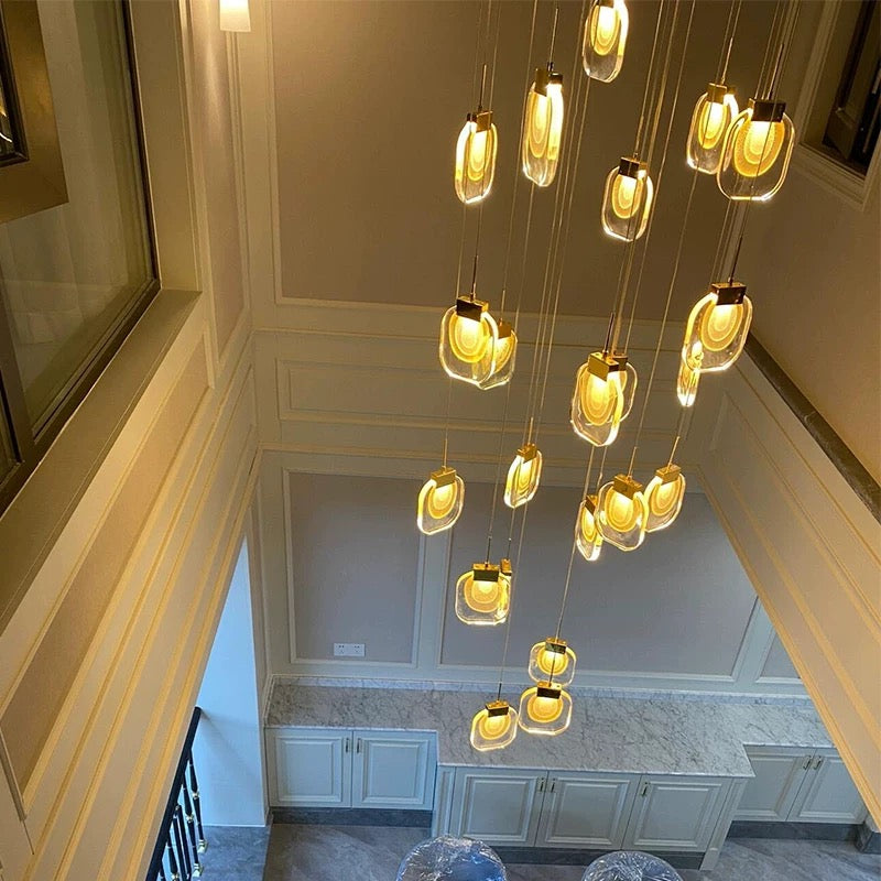 foyer chandelier modern