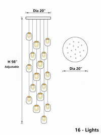 Thumbnail for modern crystal chandelier for living room