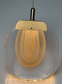 Thumbnail for Luxury modern gold cascade chandelier with LED, multi-tier crystal pendant for living room foyer high ceiling lighting