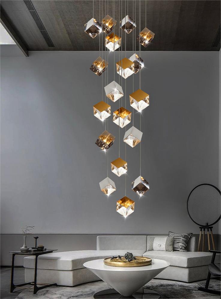 foyer chandelier modern