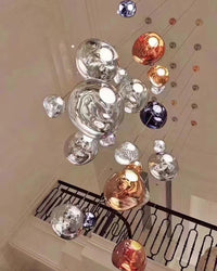 Thumbnail for Elegant crystal chandelier for staircases