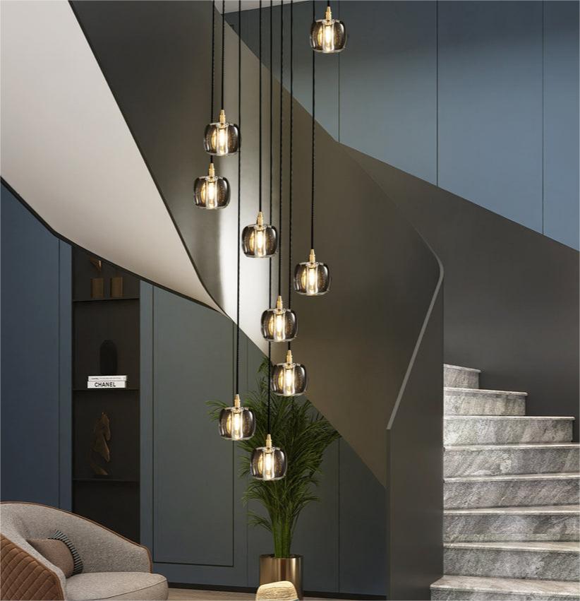 Statement piece for staircase decor